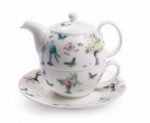 NINA CAMPBELL FINE BONE CHINA | PERROQUET TEA SET COLLECTION